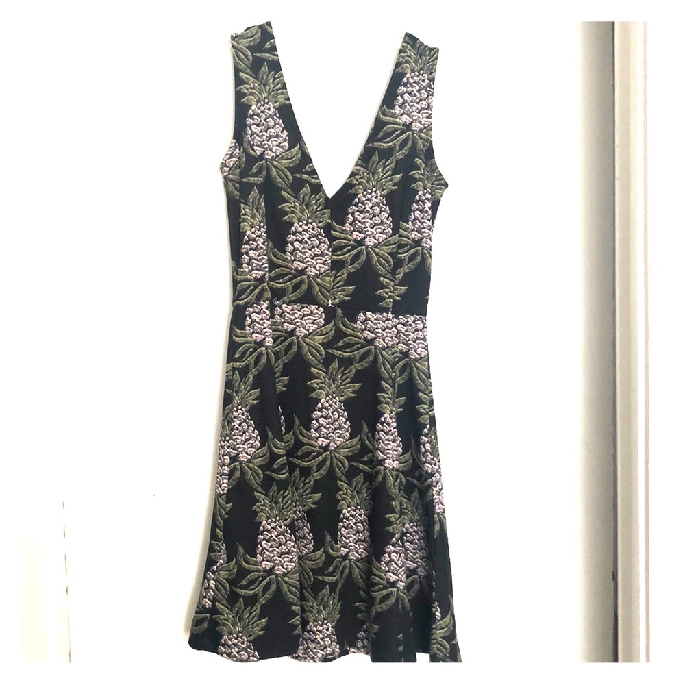 Pineapple Skater Dress
